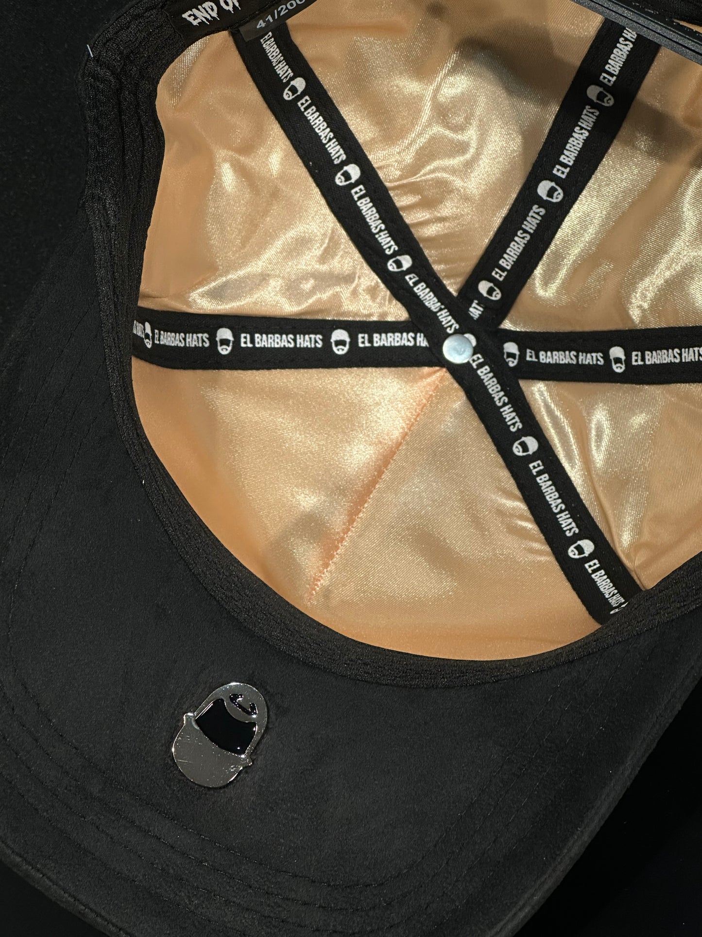 BARBAS HATS - SKULLS ROSE GOLD
