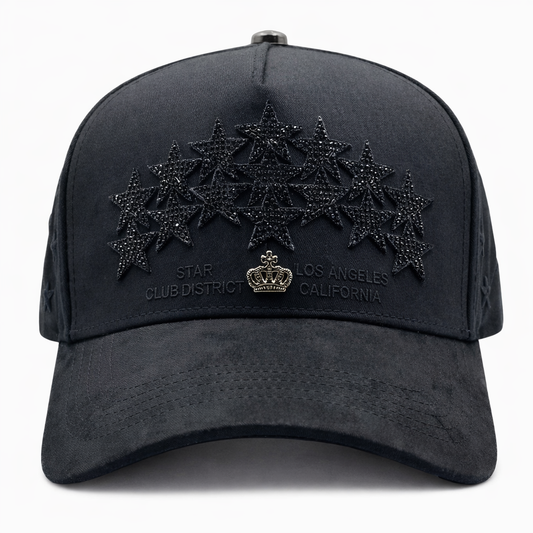 Total Black - Stars Hats