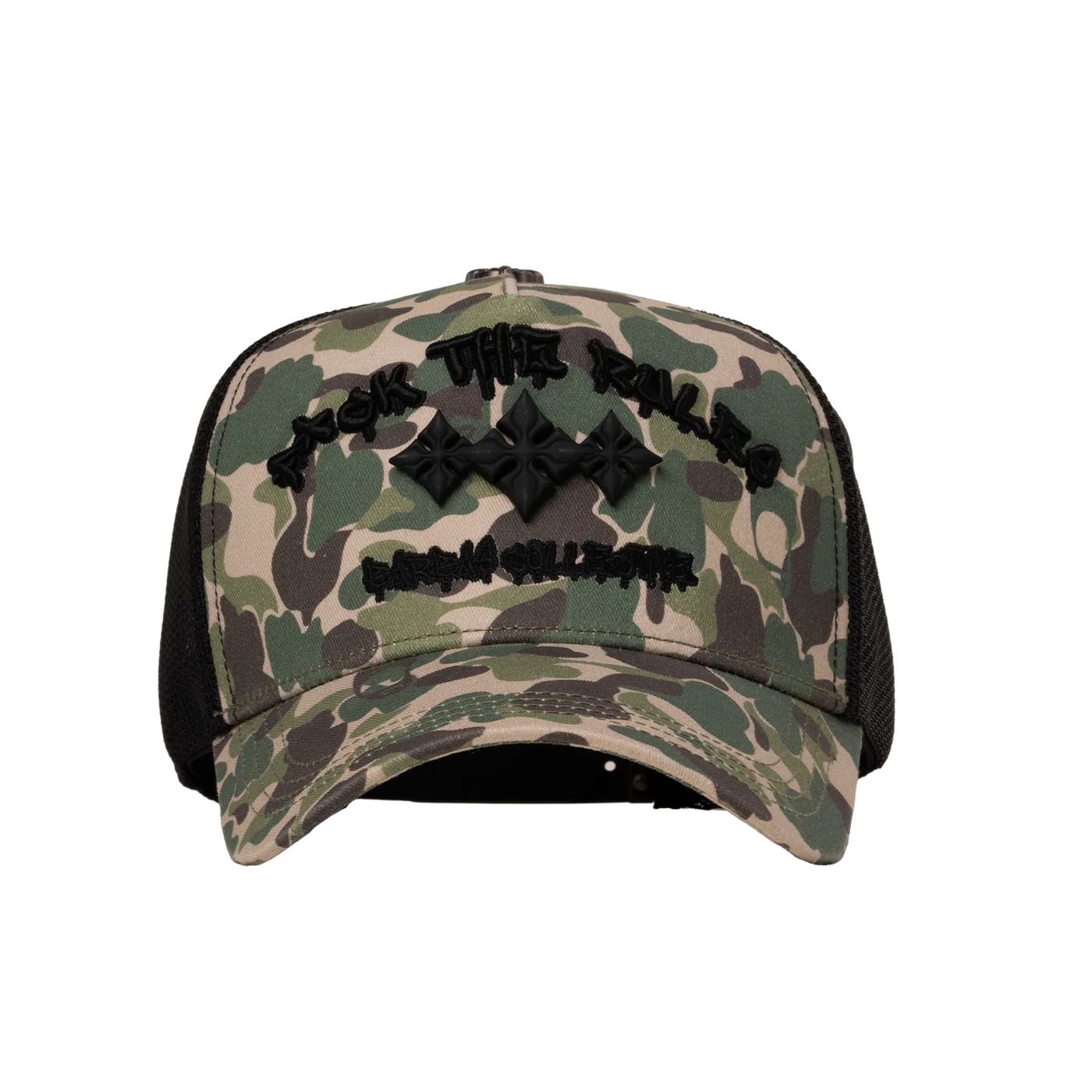 FTR TRUCKER BARBAS HATS - GOOD & EVIL