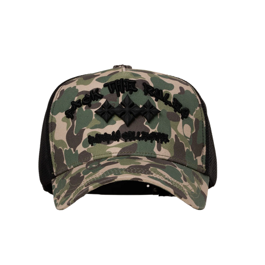 FTR TRUCKER BARBAS HATS - GOOD & EVIL