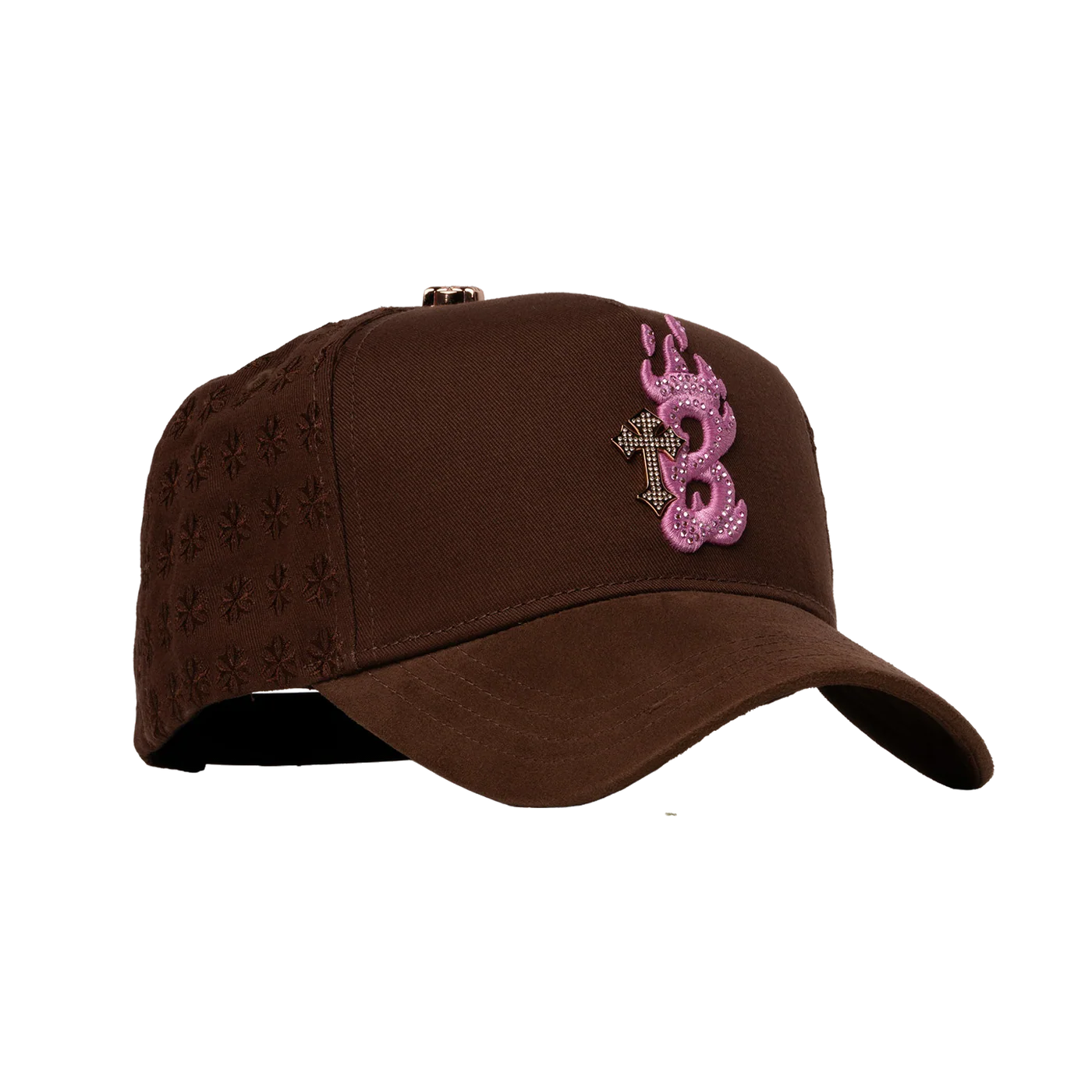 B CROSS PINK BARBAS HATS - GOOD & EVIL