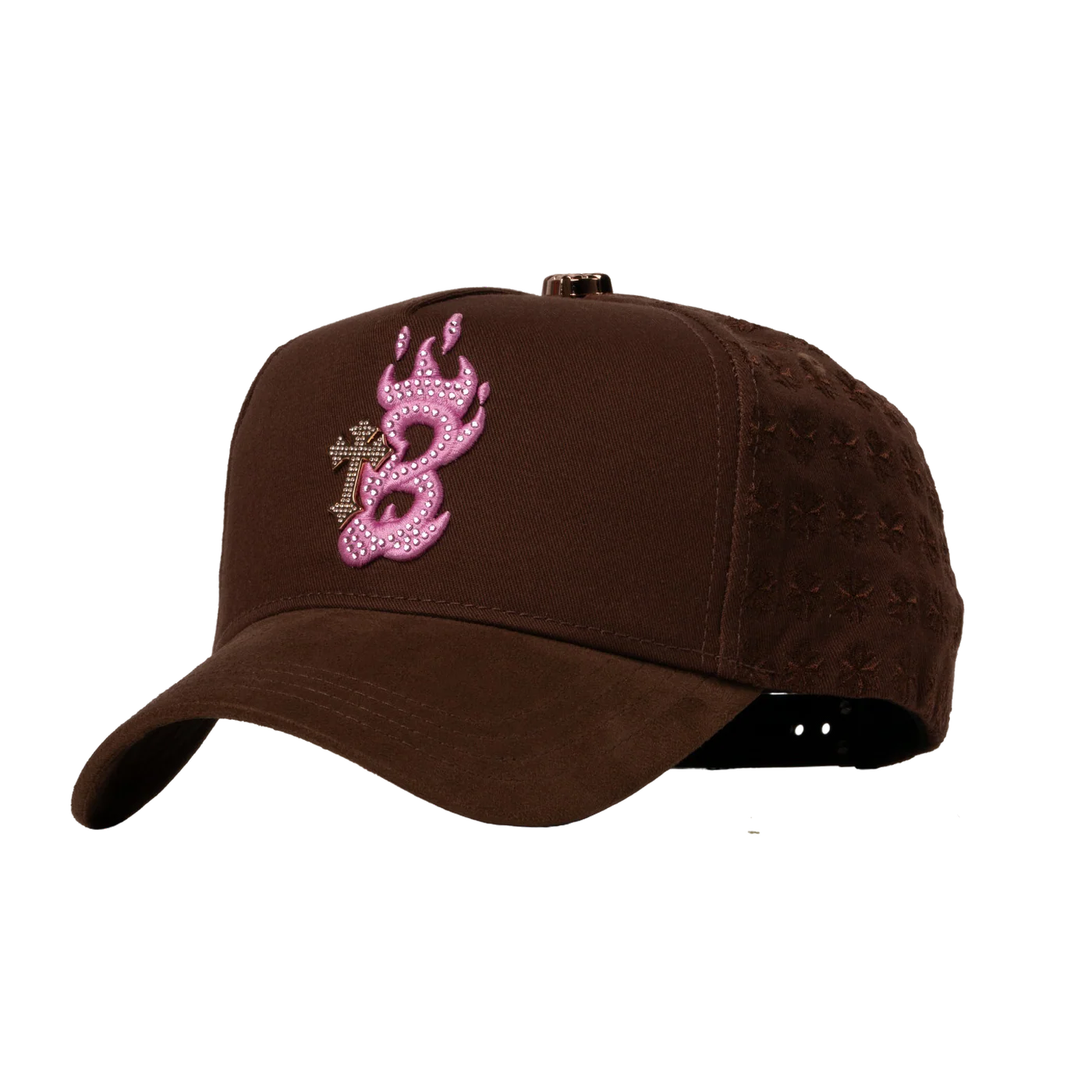B CROSS PINK BARBAS HATS - GOOD & EVIL